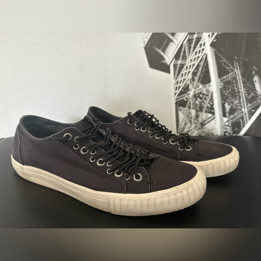 John Varvatos Bootleg Men' Shoes 8.0 M Black G Casual Sneaker - Picture 6 of 13